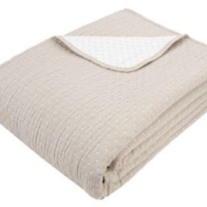 Levi Taupe King Quilt