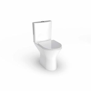 Wallace - Rimless Close Coupled, Raised Height 450 WC Set (Short Projection)
