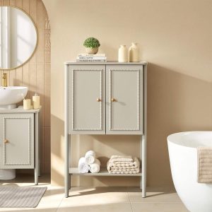 Posy Bathroom Storage Cabinet - Taupe