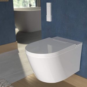 Toyoma - Japanese Wall Hung Wash and Warm Air Dry Toilet - 3 Year Warranty - Free Delivery*