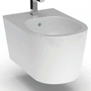 Wall Hung Bidet White - Barford