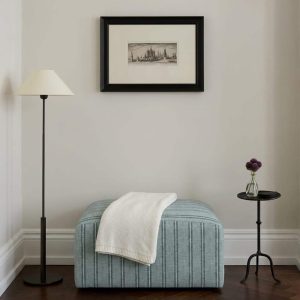 Ryder Thick Stripe Pouffe