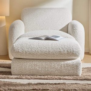 Dublin Pouffe - Popcorn Teddy