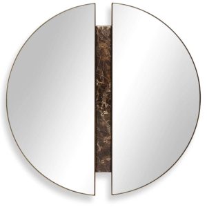 Hanover Divided Round Mirror