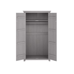 Havana Grey 2 Door Wardrobe