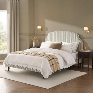 Surrey Bed Frame - Sage Stripe