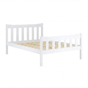 Havana White King Bed