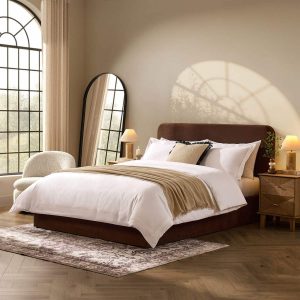 Ascot Ottoman Storage Bed - Cappuccino
