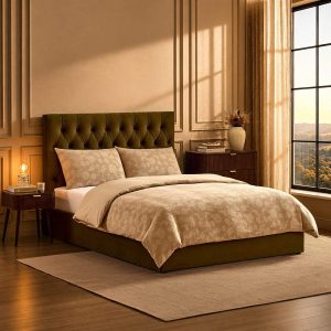 Middleton Ottoman Storage Bed - Muted Moss