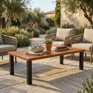 Aluminum Outdoor Coffee Table