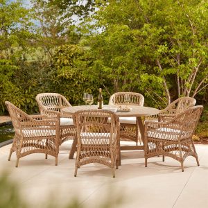 Arlington 6 Seater | Round Dining Set