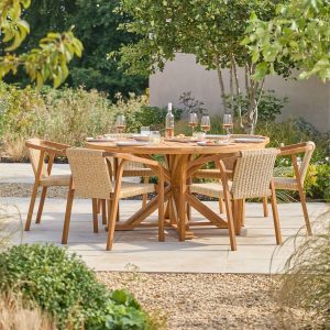 Marlborough 6 Seater | Round Dining Set