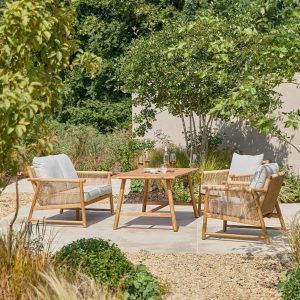 Stanley All-weather Wicker | Casual Dining Set - 4 Seater
