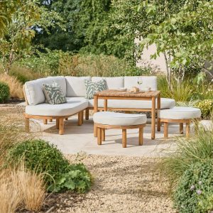 Stanley All-weather Wicker | Garden Corner Sofa Set