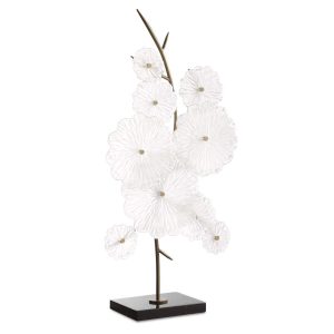 Glass Garden Table Sculpture