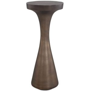 Miko Indoor-Outdoor Drink Table in Bronze