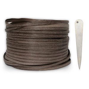 Rattan Repair Kit for Garden Rattan Furniture , Dark grey PE Wicker Material with Tool for Fixing Rattan Furniture