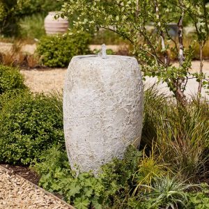 Luna Tall Stone Glaze | Vase Water Feature