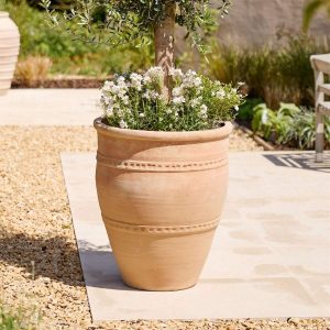 Lyra Large | Terracotta Urn Planter