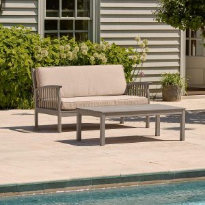 Repton Classic Wooden | Garden Sofa and Table