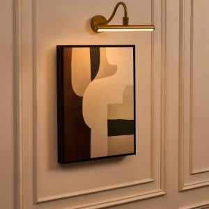 Bar LED Rechargeable Wall Light - Gold
