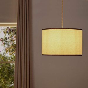 Dione Contrast Trim Easy-Fit Ceiling Light Shade