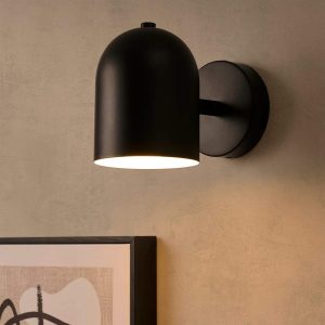 Arden LED Rechargeable Wall Light - Black