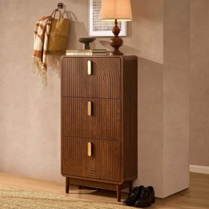 Marnie Shoe Storage - Walnut