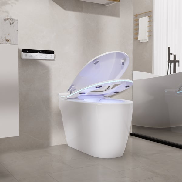 Hynova AX7 Automatic Smart Bidet Toilet with Heated Seat | Built-in Water Tank