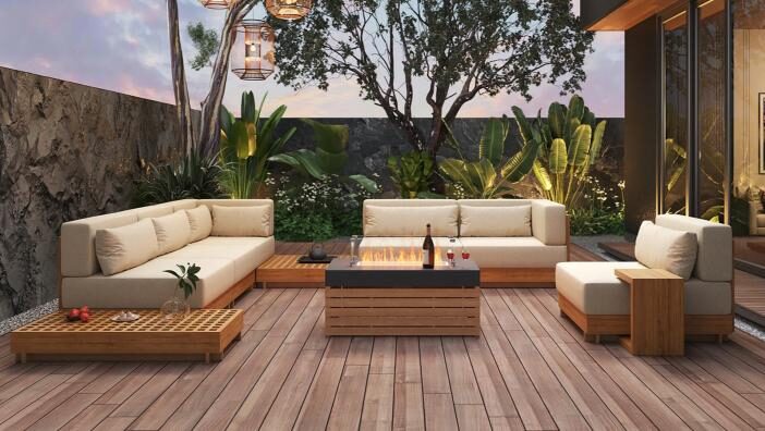 The Best Patio Furniture Materials for UK Weather