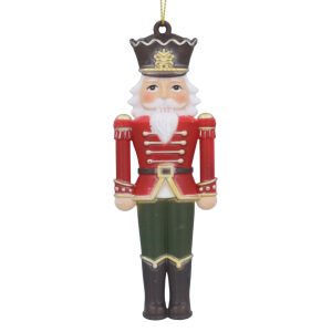 Gisela Graham Resin Nutcracker Christmas Decoration