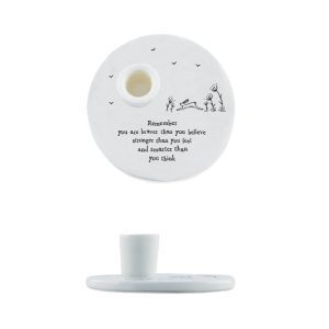 East of India Candle Holder – ‘Remember You Are’