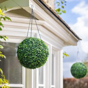 Artificial Boxwood Topiary Balls – 2 Pack