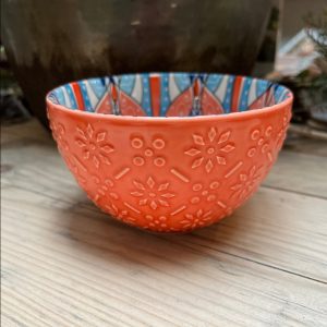 TUSCANY CORAL NIBBLE BOWL