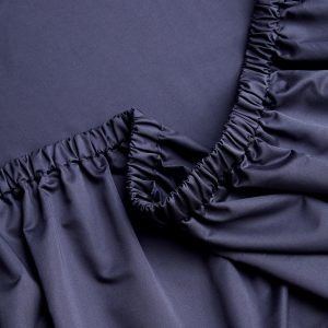 Hotel Collection 600 Thread Count Cotton Sateen Deep Fitted Sheet - Navy