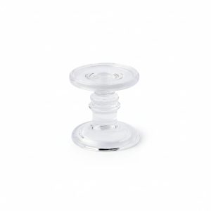 Glass Candle Holder Clear