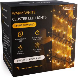 LED Cluster Christmas Lights