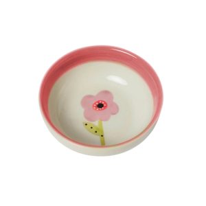 Stoneware Bowl-Mabel Mauve Flower