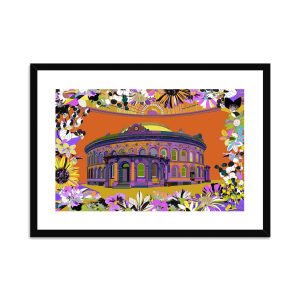 Yorkshire Fine Art Print - Corn Exchange Leeds Orange