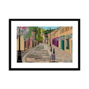 Yorkshire Fine Art Print - Hebden Bridge Gate Landscape