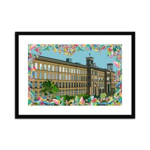 Yorkshire Fine Art Print - Salts Mill Saltaire