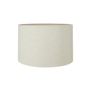 Gino Cream Self Lined Linen Drum Shade