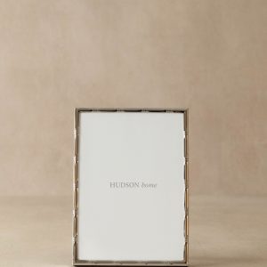 Silver Bamboo Effect Photo Frame