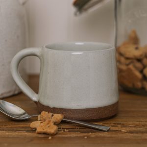 Maisie Handmade Mug - Milk White