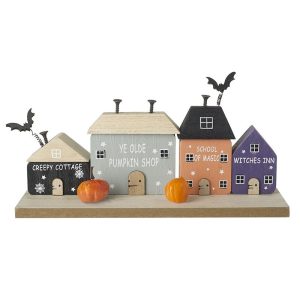 Wooden Halloween Houses Decoration