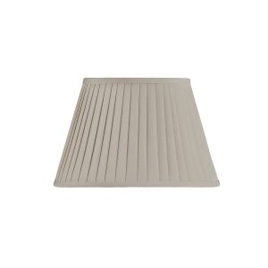 Lindsay Knife Pleat Shade - Taupe