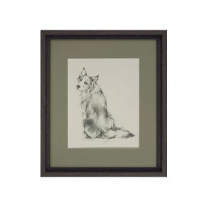 Puppy Eyes V Framed Picture
