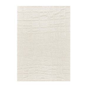 Alessio Ivory Hand Tufted Wool Rug