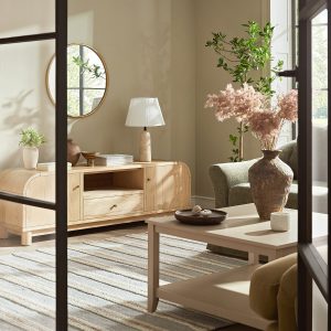 Maude TV Unit, Natural Ash