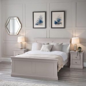 Clermont Light Grey Bed Frame